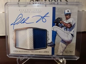 2015 Panini National Treasures College #67/99 Dillon Tate #DT Autogramm - Bild 1 von 5