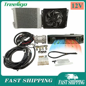 DC12V Cool&Heater Underdash Electric Air Conditioner Auto Universal Car A/C Kit - Picture 1 of 18