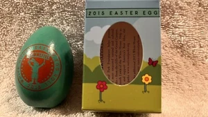 White House Easter Egg Wooden Egg - President Obama 2015 - Picture 1 of 11