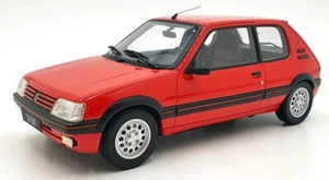 Otto Mobile 1/18 Scale Resin OT515 - Peugeot 205 GTI 1600 - Red - Picture 1 of 5