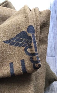 M1934 pattern US Army Original MASH Wool Blanket Korean War Dated M51 NOS - Picture 1 of 24