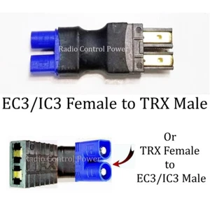 RCP Adapters Fits TRX Male to EC3/IC3 Female or Fits TRX Female to EC3/IC3 Male - Picture 1 of 12