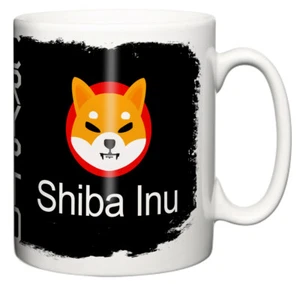 Shiba Inu SHIB Cryptoasset Blockchain Memecoin Token Tea Coffee Ceramic Mug Gift - Picture 1 of 4