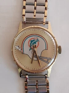 1971 Miami Dolphins Lafayette Swiss Watch Not Working - Picture 1 of 3