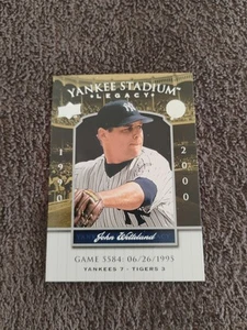 2008 Upper Deck Yankee Stadium Legacy John Wetteland Baseball Card #5592 - Picture 1 of 2