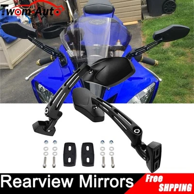 Par de espejos retrovisores ajustables para Honda CBR 600 RR F3 F4i 900 929 954 1000 RR Foto 1 de 4