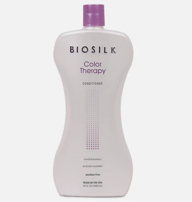 Biosilk Color Therapy Conditioner Paraben Free 34 oz New , Fast , Free Shipping - Image 1 of 4