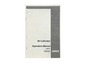 Case 46 Cultivator Operator's Manual | 9-20731 - Picture 1 of 7