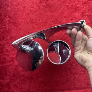 ✨Barn Find✨ Rare 1940’s 1950’s Chrome Passing Eye Mirror Car Accessory - Picture 1 of 18