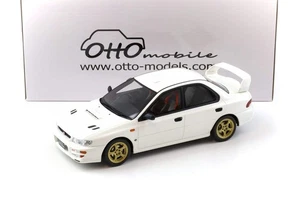 Otto 2000 Subaru Impreza WRX Type RA STi Pure White 1:18 OT490 - Picture 1 of 14