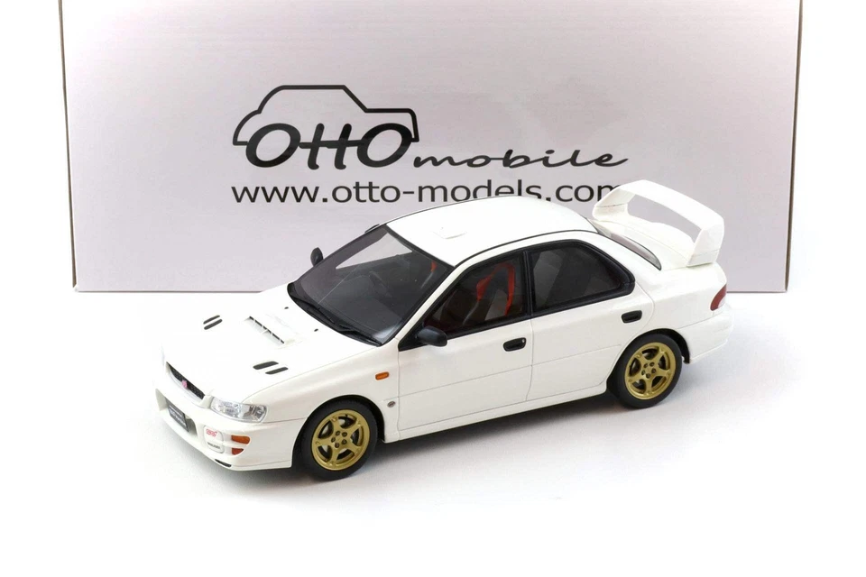Otto 2000 Subaru Impreza WRX Tipo RA STi Blanco Puro 1:18 OT490 Foto 1 de 1