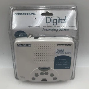 ConairPhone Digital Answering System Tapeless Recording Call Screening TAD1220 - Picture 1 of 14