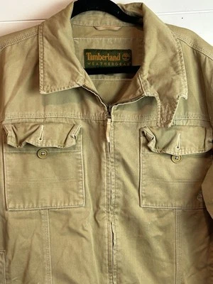 Chaqueta De Colección Timberland Equipo Meteorológico Tareas Talla Grande 100% Algodón Trabajo Granero Otoño 04 Foto 1 de 4