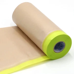 Masking Paper, Paint Masking Paper with Adhesive,20 Inch X 50 Feet Painters Pape - Bild 1 von 12