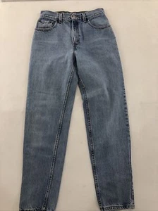 Pantalones de mezclilla vintage para mujer Levis 550 talla 9 JR M de ajuste relajado bolsillos pierna cónica - Imagen 1 de 6
