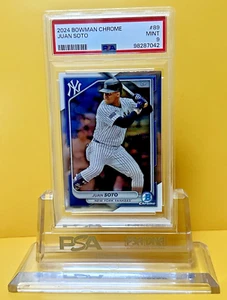 Juan Soto PSA 9!  Bowman 2024 ¡cromo! ⚾️ - Imagen 1 de 2