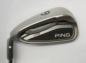 Left Handed Ping G25 White Dot 6 Iron CFS SR Senor Steel Shaft Ping Grip - Picture 1 of 4