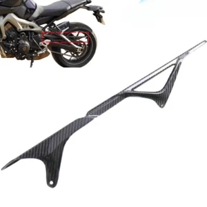 2014-2020 Carbon Fiber For Yamaha MT-09/FZ-09 Chain Mud Guard Cover XSR900 2016+ - Foto 1 di 8