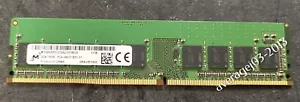 LOT 4 of Micron 4GB 1Rx8 PC4-2400T MTA9ASF51272AZ-2G3B1Z1 DIMM RAM (Total 16GB) - Picture 1 of 1
