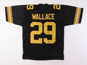 Levi Wallace Autographed/Signed Jersey Pittsburgh Steelers XL BECKETT COA BAS - Picture 1 of 4