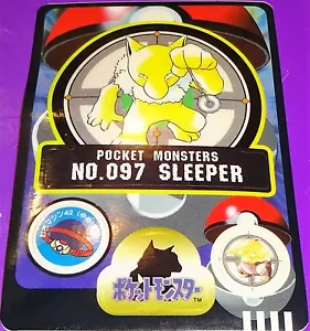 Carta Pokemon 1997 Hypno Bandai Sealdass - Foto 1 di 1