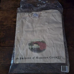 The Bridges of Madison County T-shirt Sz Large Made In U.S.A - Picture 1 of 3