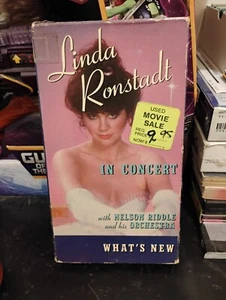 LINDA RONSTADT VHS WHAT'S NEW Concert with Nelson Riddle 1984 - Picture 1 of 6