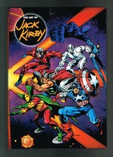 THE ART OF JACK KIRBY Hardcover First Edition VF Kevin Eastman