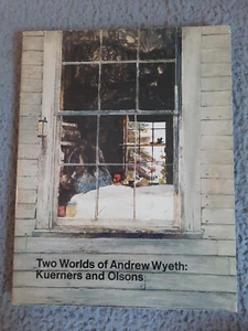 Two World of Andrew Wyeth. Kuerners Olsons. Paperback Museum of Modern Art, 1976 - Picture 1 of 12