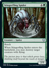 Stingerfling Spider FOIL Commander Legends MINT Green Uncommon MTG CARD ABUGames