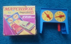 Vintage 1970's Matchbox Lesney Superfast ~ SF-18 LAP COUNTER SET with Box - Picture 1 of 5