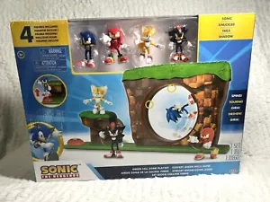 Sonic The Hedgehog Playset [Includes Sonic, Kuckles, Tails & Shadow Figures] - Picture 1 of 10