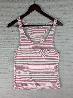 Camiseta sin mangas Volcom V Co-logical Active talla 8 rayas surf skate Foto 1 de 4