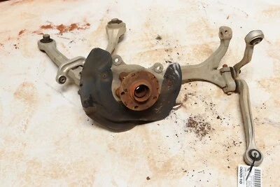 AUDI S6 2007-2011 AWD eje delantero derecho nudillo rueda buje con brazos de control OEM Foto 1 de 4