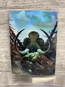 1996 Best of Frazetta All-Chromium Card by Comic Images 59 The Mammoth - Bild 1 von 2