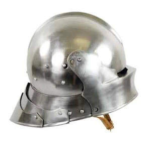 Casco Sallte Alemán Medieval Usable Halloween Disfraz Armadura Caballero Casco - Imagen 1 de 11