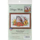Design Works Counted Cross Stitch Kit 5"X7"-Bucket Mouse Mini (14 Count) DW2951