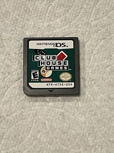 Clubhouse Games (Nintendo DS, 2006) CARTRIDGE ONLY-TESTED ✅ - Picture 1 of 3