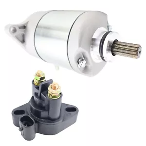 Motor de arranque con relé de repuesto para Arctic Cat 400 automático 4x4 2006-2014 18809 - Imagen 1 de 8