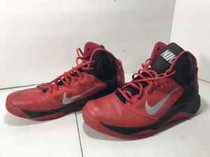 nike dual fusion red and black
