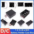 1 2 3 4 8 x C/D/23A 12V Cell Battery Holder Case Box Connector with Wire/Switch