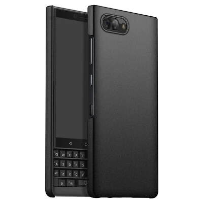 适用于黑莓 KEY2 硬 PC 后壳 砂岩 哑光 超薄 保护套 — 第 1/4 张图片