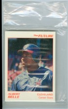 1991 Albert Belle Star Company The Future 9-Card Baseball Set Only 1,000 Made