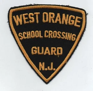 West Orange, NJ School Crossing Guard Uniform Patch, Mint - Picture 1 of 1