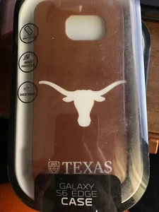 Texas Sports XL Case for Samsung Galaxy S6 Edge (Texas of Austin) - Picture 1 of 5
