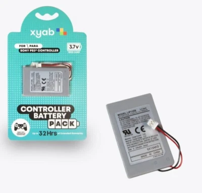 XYAB Controller Battery For Sony PS3 32 hrs of extended gameplay