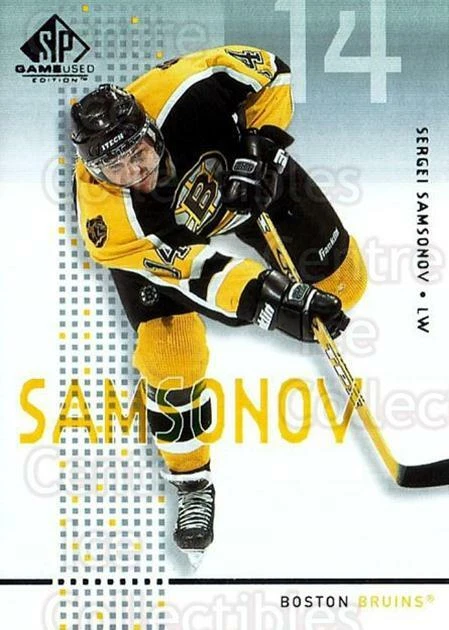 2002-03 SP Game Used #5 Sergei Samsonov - Image 1 of 1