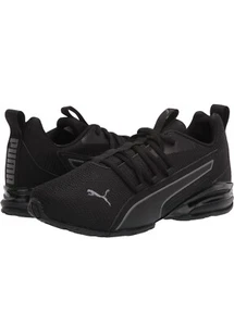 PUMA Men's Axelion NXT Running Shoes | Black/Grey | Size: 12 M - Picture 1 of 9