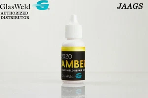 Resina de reparación de astillas de roca de clima cálido Glasweld ámbar -15 ml - Imagen 1 de 2