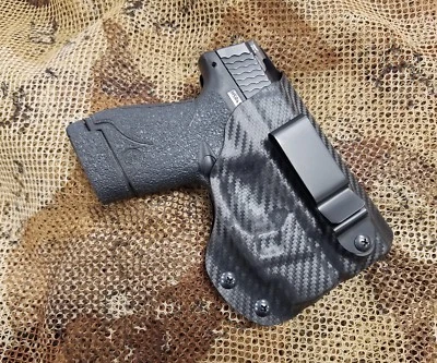 Coldres personalizados GUNNER compatíveis com S&W Shield 9 e 40 LaserMax Gripsense IWB Plus Pro  - Imagem 1 de 3